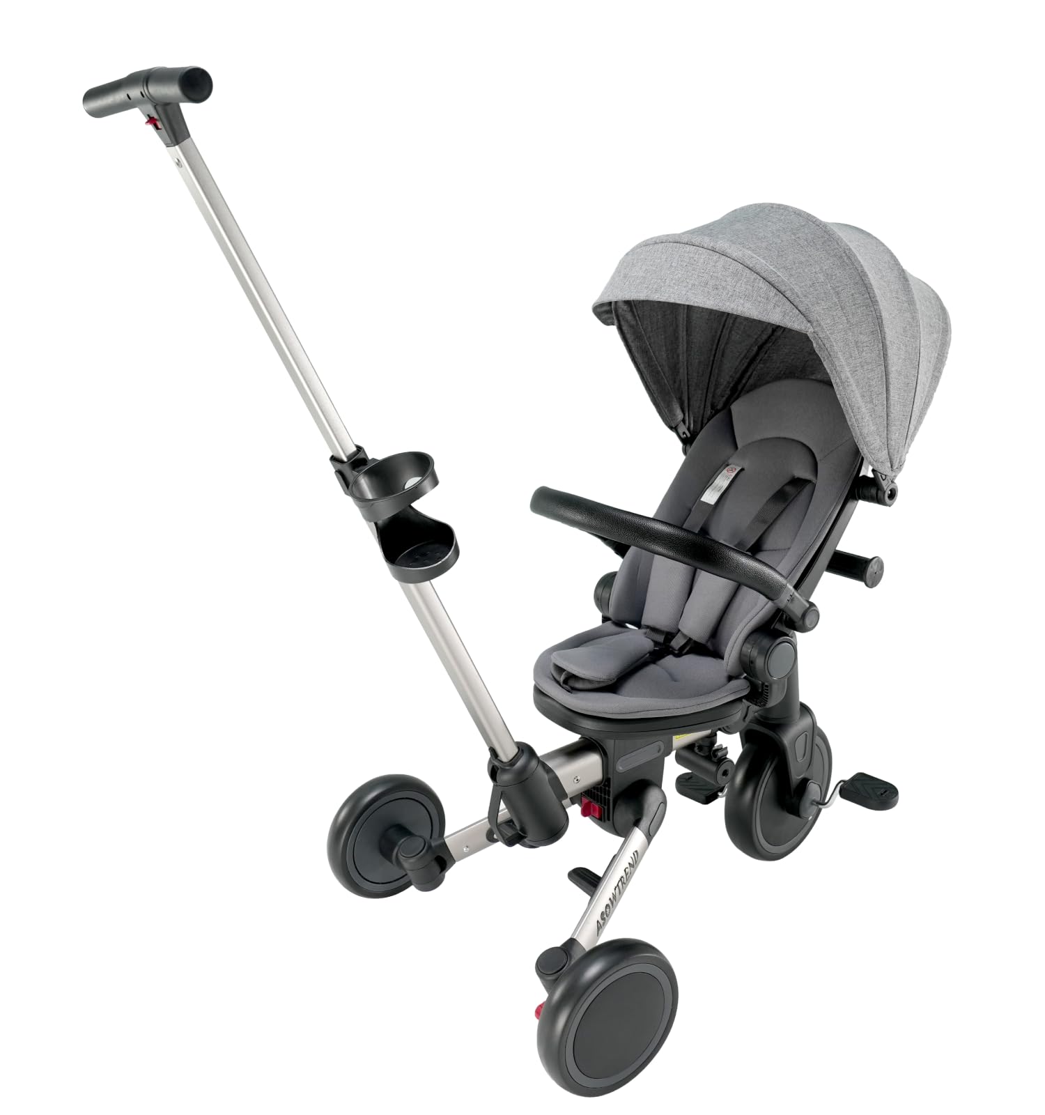Amazon.co.jp: 【ASOWTREND】 子供用三輪車 7in1 折りたたみ 手押し棒